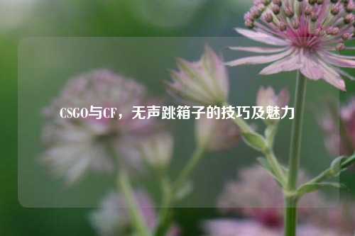 CSGO与CF，无声跳箱子的技巧及魅力