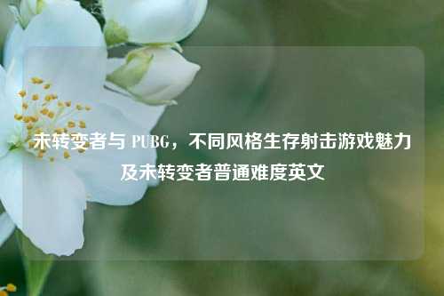 未转变者与 PUBG,不同风格生存射击游戏魅力及未转变者普通难度英文